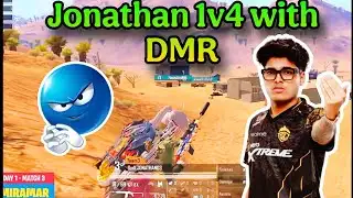 🇮🇳JONATHAN Shocking DMR 1v4 😱 Punkk vs Admino 🥵 Spower on Fire 🔥😳