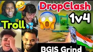 JONATHAN Troll Spower🤣💦 ADMINO SPOWER 1v4🥶 Drop Clash Back to Back😎🔥