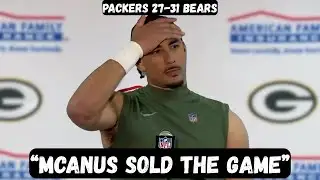 Jordan Love GOES OFF on McManus after playoff exit - Post Game Interview - Packers vs Bears