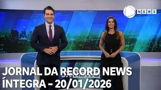Jornal da Record News - 20/01/2026