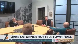 Josh Laturner hosts town hall in Pittsburg