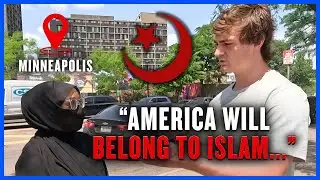 Journalist Nearly Has PANIC ATTACK after Muslim Openly Admits Islam Will Conquer America!