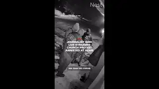 Journalist who live-streamed church protest arrested at home