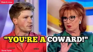 Joy Behar QUITS The View After Brutal Exchange With Robert Irwin | Shocking On-Air Clash