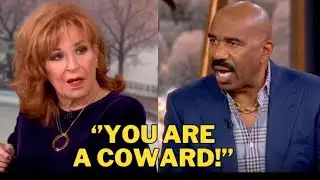 Joy Behar QUITS The View LIVE After Heated Clash With Steve Harvey