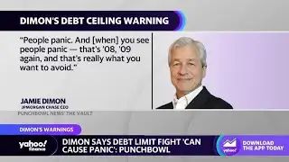 JPMorgan CEO Jamie Dimon issues warning on debt ceiling 