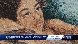 JPS student wins art contest