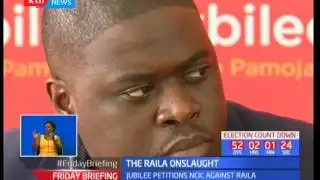 Jubilee party wants Raila Odinga to be charged over hate speech utterances in Kajiado