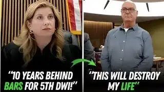 Judge Raquel West SLAMS Repeat Offender With SHOCKING 10-Year Sentence for 5th DWI 😱