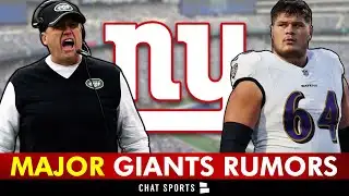 JUICY Giants Rumors ft. Tyler Linderbaum & Rex Ryan