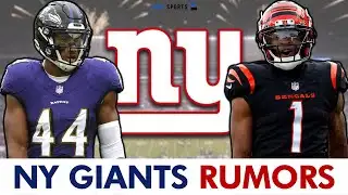 JUICY Giants Rumors on Ja’Marr Chase & Marlon Humphrey