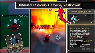 Jujutsu Zero Update 1 How To UNLOCK Heavenly Restriction (Full Guide) + INSANELY GOOD!