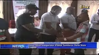 Julius Adun inaugurates IPMAN Taskforce, Delta State Chapter