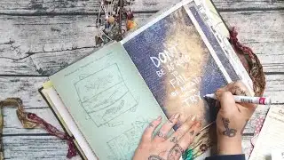 Junk Journal With Me | Ep 39 | BIG NEWS! | Journaling Process