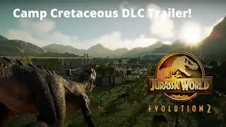 Jurassic World Evolution 2 Camp Cretaceous Dinosaur Pack Announcement Trailer