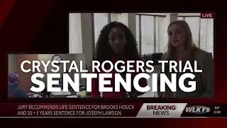 Jury recommends sentences for Brooks Houck, Joseph Lawson - Crystal Rogers murder trial