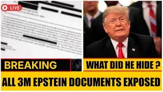 Just 1mint Ago:FULL 3 MILLION Epstein DOJ DOCUMENTS EXPOSED!