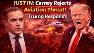 JUST IN :Carney Rejects Aviation Threat! Trump Responds