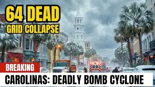 JUST IN: Deadly BOMB CYCLONE Hammers USA, 64 Dead as Power Grid COLLAPSES