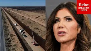 JUST IN: DHS Sec. Kristi Noem Announces Border Wall Update With DHS Officials