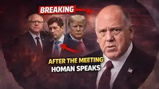 JUST IN: Homan gives PIVOTAL update after Walz, Frey meeting 