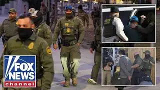 JUST IN: ICE arrests 275+ migrants in MAJOR sweep