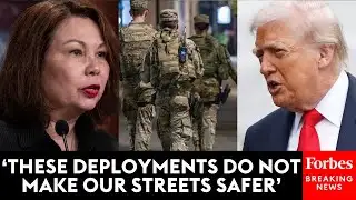 JUST IN: Tammy Duckworth Assails Trump Over National Guard Deployments Throughout The US
