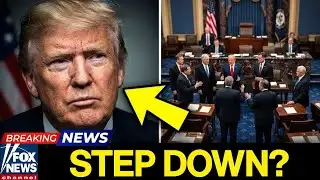 JUST IN: Trump BEGS after Senate DEMANDS STEP DOWN or Impeachment