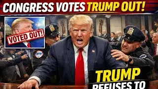JUST NOW: Congress VOTES Trump OUT — Trump REFUSES to LEAVE