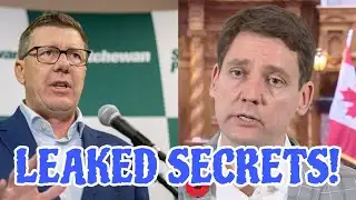 JUST NOW: David Eby FLIPS OUT Over Scott Moe LEAKED OUT His Secrets 