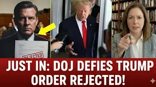 JUST NOW: DOJ Officials Defy Trump Order — Delay Command Rejected!