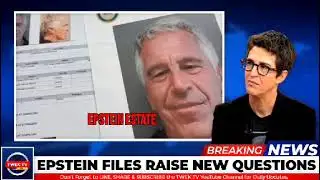 JUST NOW: New Epstein Files Challenge Claims He Acted Alone