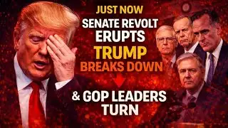 JUST NOW Senate Revolt Erupts – Trump Breaks Down as GOP Leaders Turn