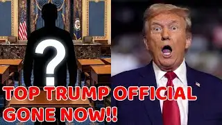 JUST NOW: Trump’s Top Official RESIGNS Effective Immediately!