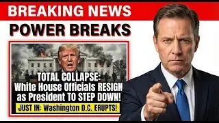 JUST NOW: White House OFFICIALS RESIGN as President REFUSES TO STEP DOWN — Total Collapse!!