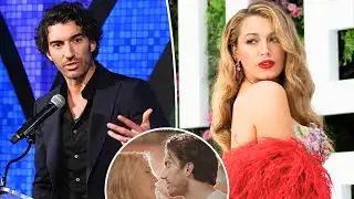 Justin Baldoni Says “You Look Beautiful 😍” to Blake Lively! 😱💬