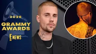 Justin Bieber Debuts Back Tattoo During Grammys 2026 Performance | E! News