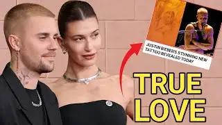 Justin Bieber Debuts Back Tattoo While Stunning Grammys Red Carpet