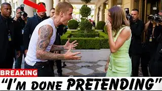 Justin Bieber Snaps: Tells Hailey “I’m Done Pretending!” in Public Confrontation.