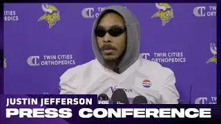 Justin Jefferson Talks Building Relationship with Max Brosmer, Preparing for Seahawks Tough Defense