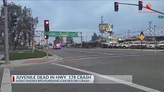 Juvenile dead in Hwy 178 crash