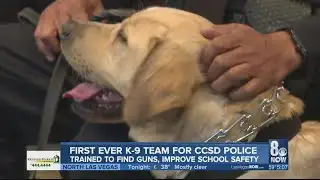 K-9 team joins CCSD Police
