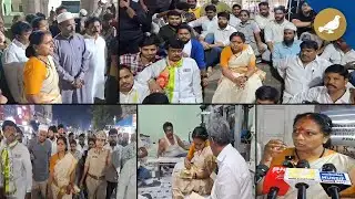 K Kavitha visit Charminar, Makkah Masjid Hyderabad