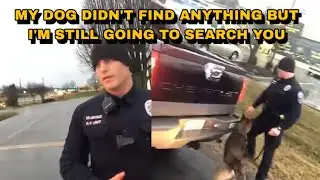 K9 Didn’t Alert But Cops Still Searched Him
