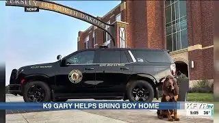 K9 Gary helps bring 10-year-old boy home