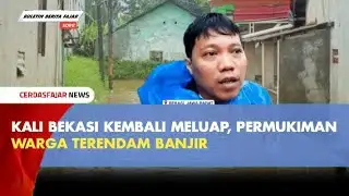 KALI BEKASI KEMBALI MELUAP