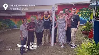 Kalihi Elementary School Peace Pole and Mural Dedication (2025)