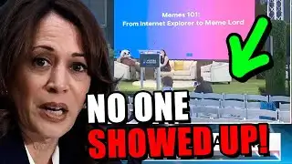 Kamala Harris reportedly "DEVASTATED" as no one shows up to her event !!! 😂