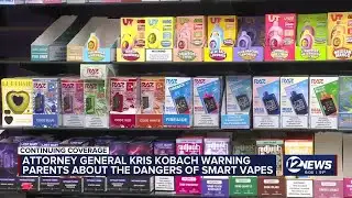Kansas AG warns against new smart vapes