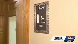 Kansas bathroom, driver